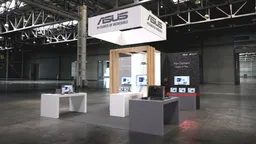 20x20 Island booth design by Reaction Space